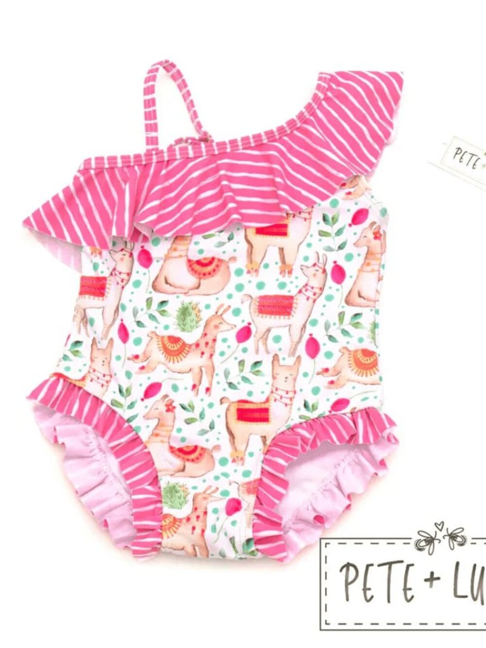 Sweet Llamas One Piece Swimsuit